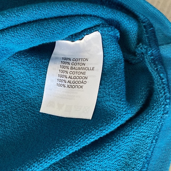 1/4 Zip Pullover - Blue - Picture 6 of 9